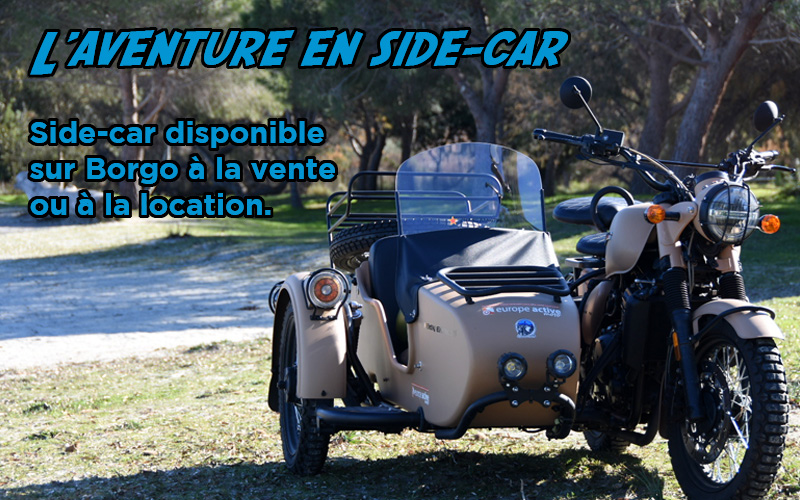 Location et achat de Side-car